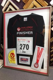 framed sports memorabilia