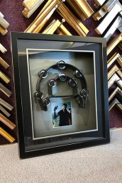 framed memorabilia