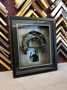 framed memorabilia