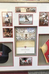 picture framing of personal memorabilia